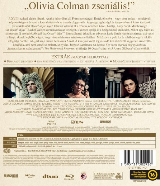 detail The Favourite - Blu-ray