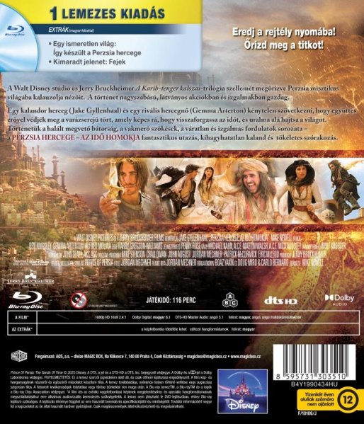 detail Prince of Persia: The Sands of Time - Blu-ray