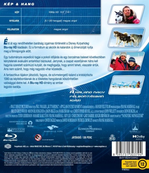 detail Eight Below - Blu-ray