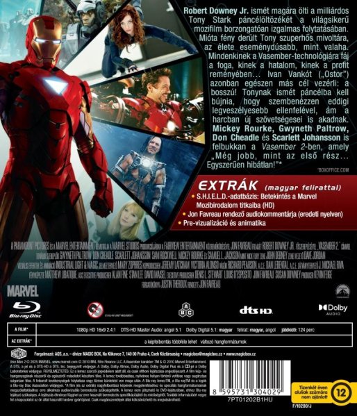 detail Iron Man 2 - Blu-ray