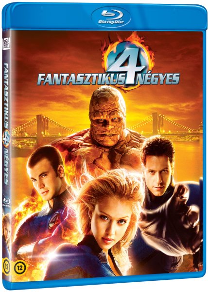 detail Fantastic Four (2005) - Blu-ray (HU)