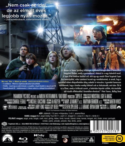 detail Super 8 - Blu-ray
