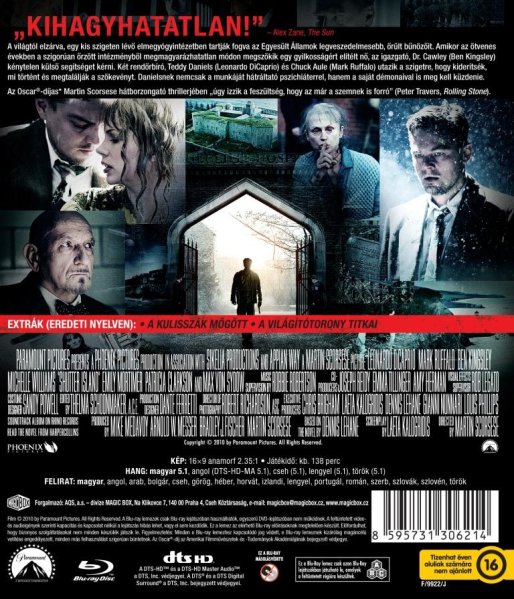 detail Shutter Island - Blu-ray