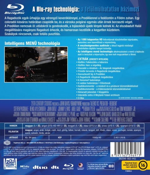 detail Aliens vs. Predator: Requiem - Blu-ray