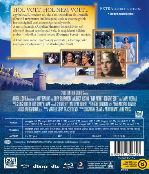 detail Ever After: A Cinderella Story - Blu-ray