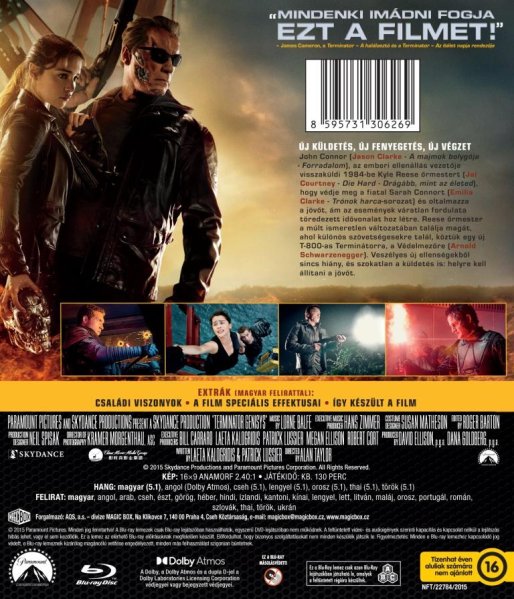 detail Terminator Genisys - Blu-ray