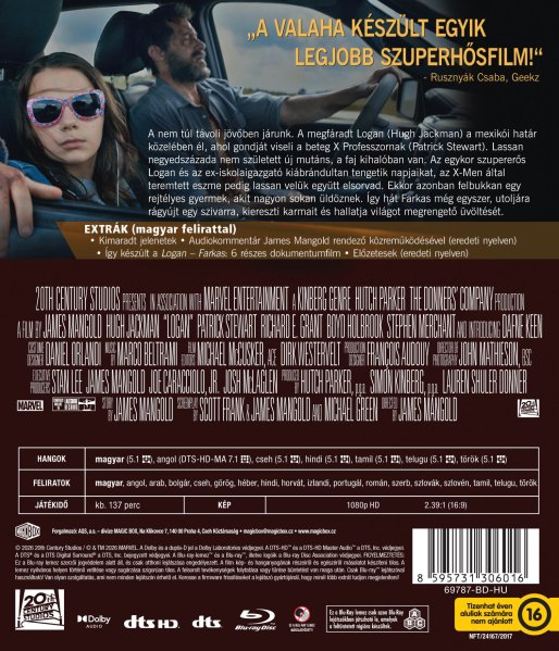 detail Logan: Wolverine - Blu-ray