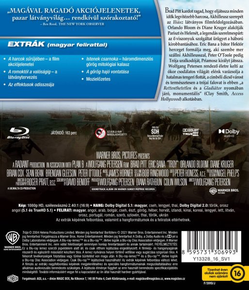 detail Troy - Blu-ray