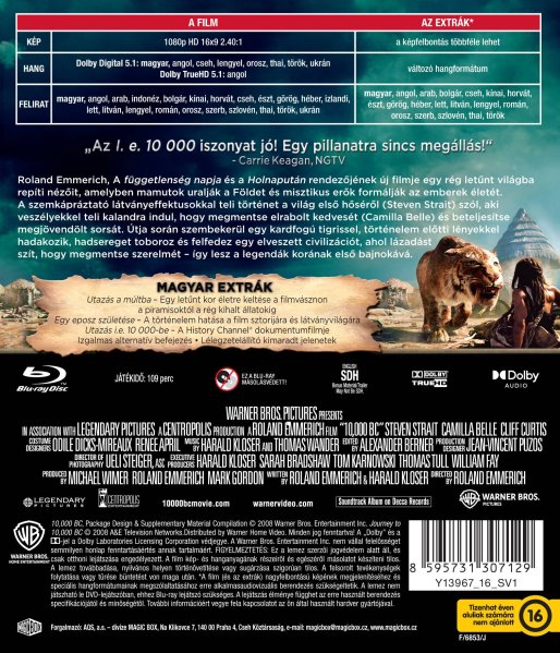 detail 10,000 BC - Blu-ray