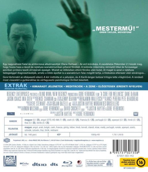 detail A Cure for Wellness - Blu-ray