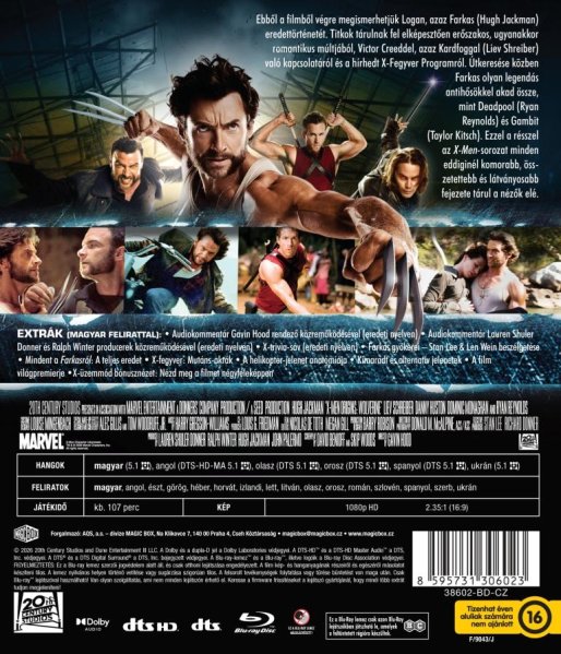 detail X-Men Origins: Wolverine - Blu-ray