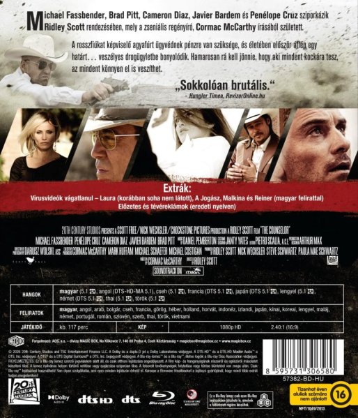detail The Counselor - Blu-ray