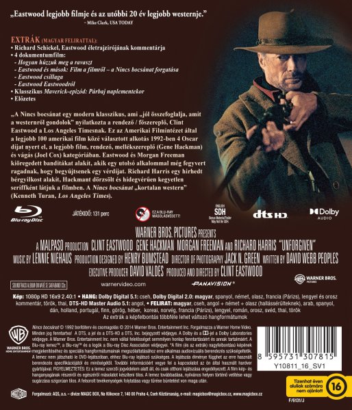 detail Unforgiven - Blu-ray