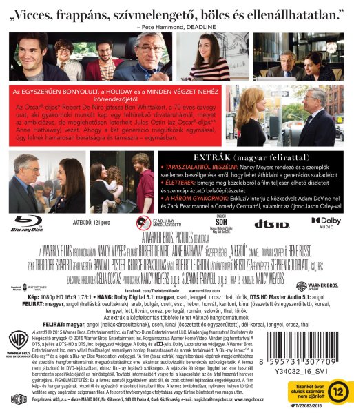 detail The Intern - Blu-ray