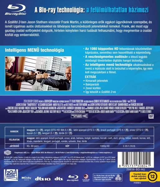 detail Transporter 2 - Blu-ray