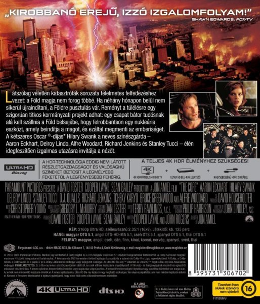 detail Jádro - 4K Ultra HD Blu-ray (ma(darský obal)