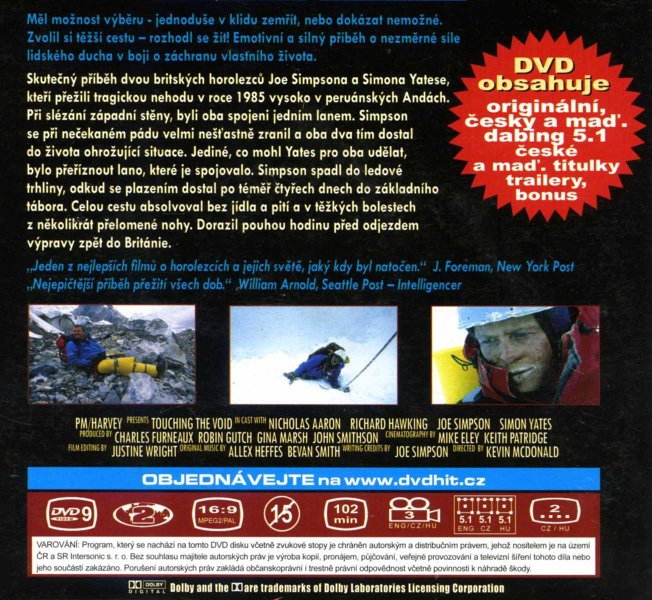 detail Pád do ticha - DVD pošetka