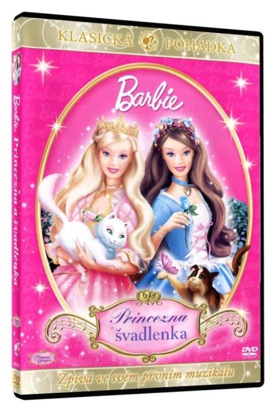 detail BARBIE - PRINCEZNA A ŠVADLENKA - DVD