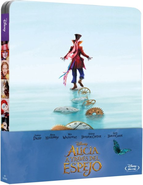 detail Alenka v říši divů: Za zrcadlem - Blu-ray Steelbook