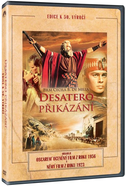 detail Desatero přikázání - Edice k 50. výročí 3DVD