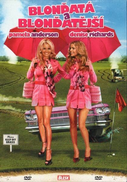 detail Blonďatá a blonďatější - DVD pošetka