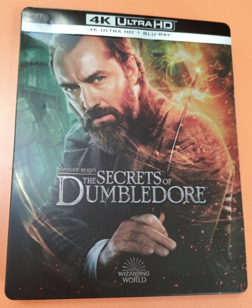 detail Fantastická zvířata: Brumbálova tajemství - 4K + BD Steelbook (bez CZ) OUTLET