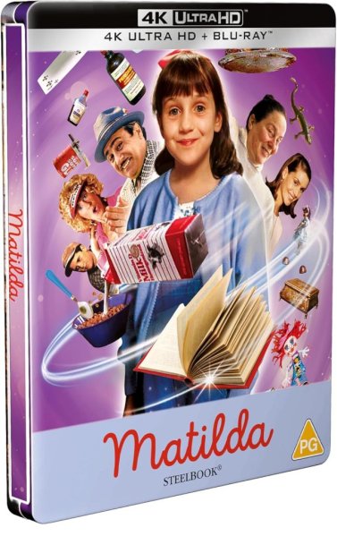 detail Matilda - 4K Ultra HD Blu-ray + Blu-ray Steelbook