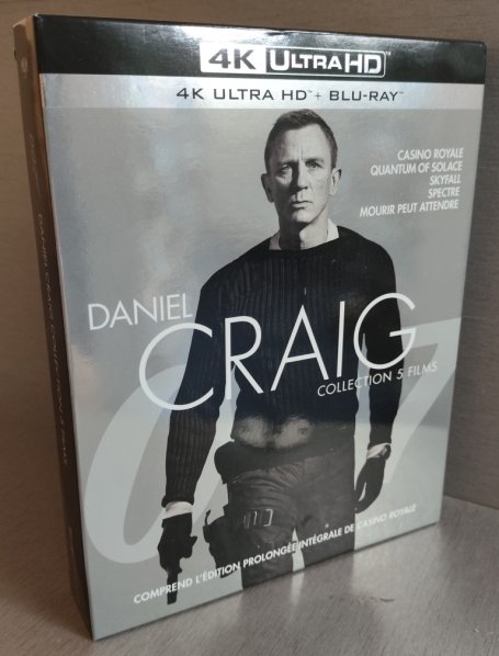 detail James Bond: Daniel Craig Collection - 4K UHD Blu-ray (5BD) OUTLET