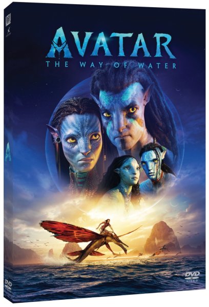 detail Avatar: The Way of Water – DVD + sleeve cover