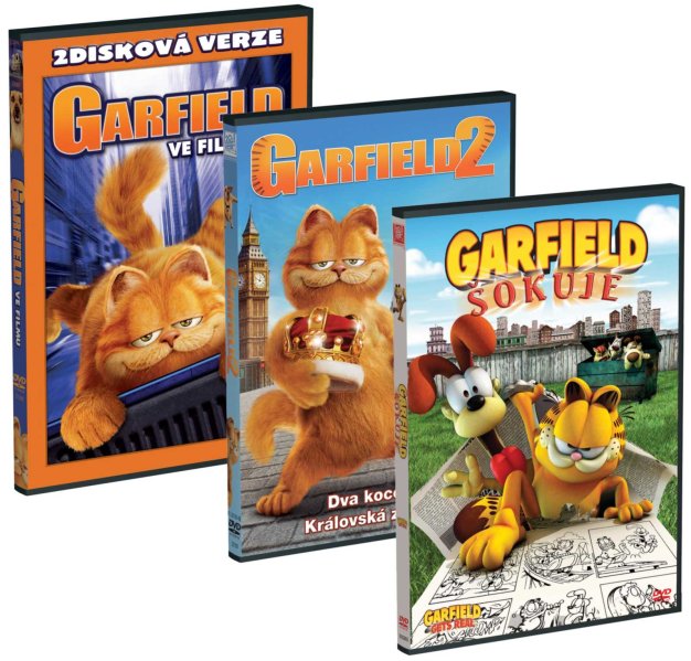 detail Garfield 1 - 3 díl - DVD