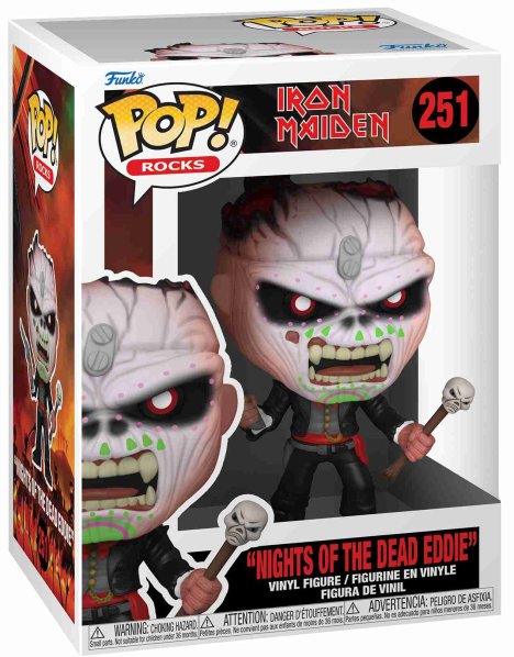 detail Funko POP! Rocks: Iron Maiden S2 - Eddie - Nights of the Dead