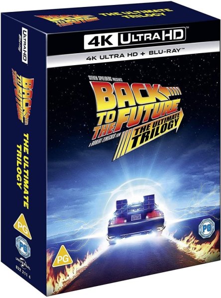 detail Back to the Future 1-3 Collection - 4K UHD + BD (BOX) remastered version