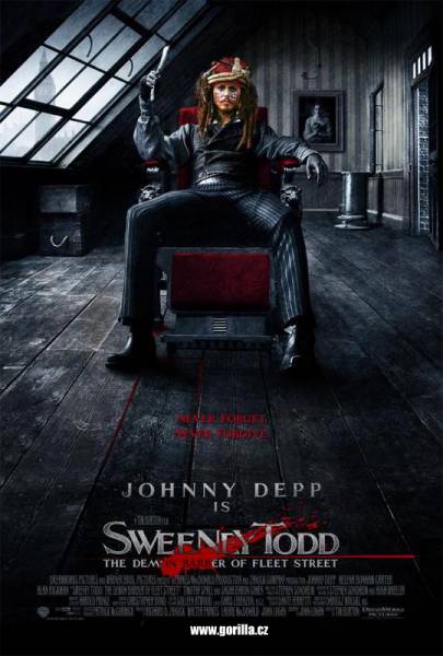 detail Sweeney Todd: The Demon Barber of Fleet Street - DVD