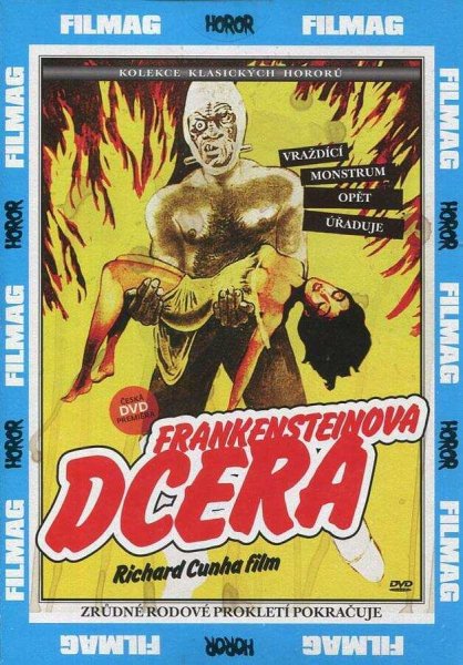 detail Frankensteinova dcera - DVD pošetka