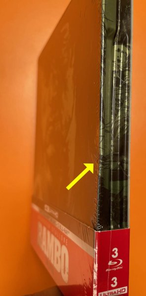 detail Rambo 1-3 Collection - 4K UHD + Blu-ray 6BD Steelbook OUTLET