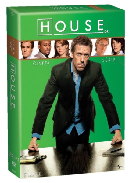 detail DR. HOUSE 4. SÉRIE - DVD