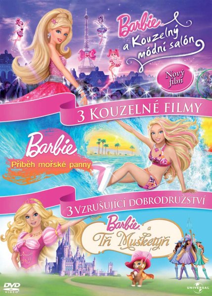 detail Barbie kolekce - 3DVD
