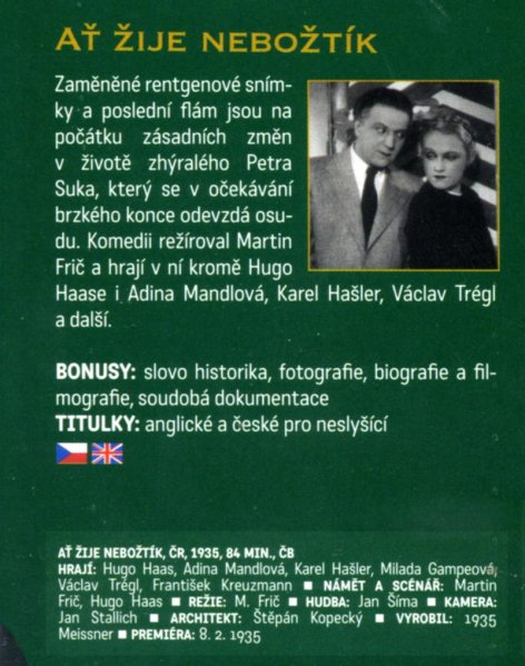 detail Hugo Haas 1 - Zlatá kolekce - 4 DVD