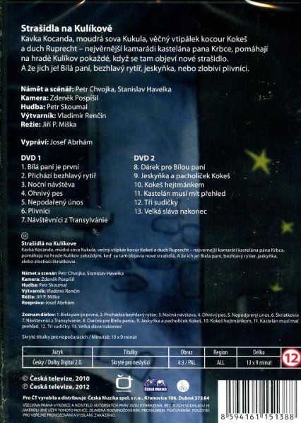 detail STRAŠIDLA NA KULÍKOVĚ - DVD