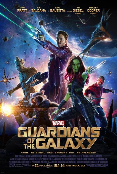 detail Guardians of the Galaxy - DVD
