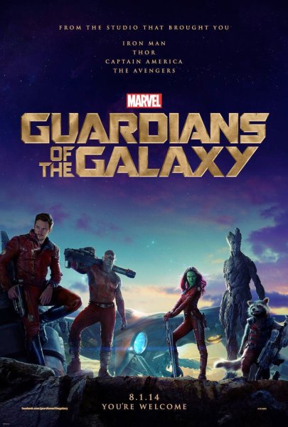detail Guardians of the Galaxy - DVD