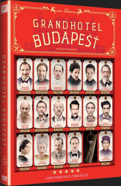 detail Grandhotel Budapešť - DVD