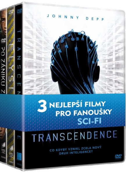detail Sci-fi (Transcendence, Elysium, Po zániku Země) - 3 DVD