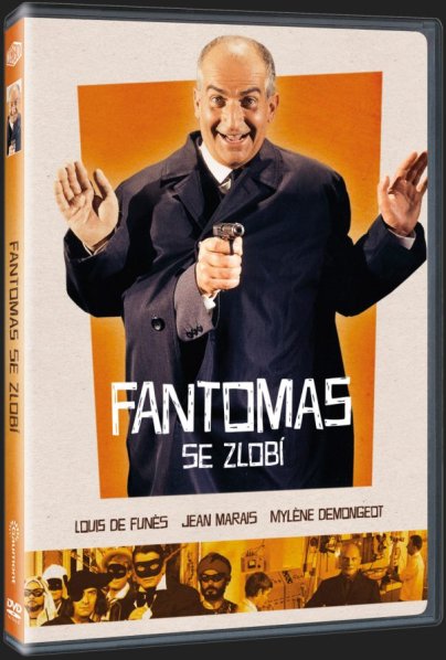 detail FANTOMAS KOLEKCE - 3 DVD