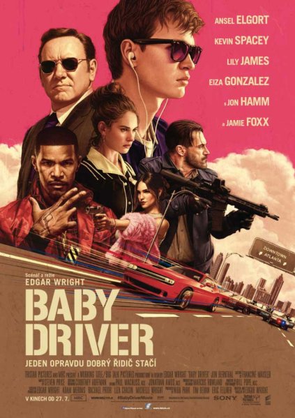 detail Baby Driver - DVD digipack