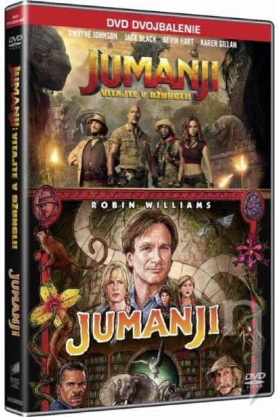 detail Jumanji 1+2 Collection - 2 DVD (SK cover)