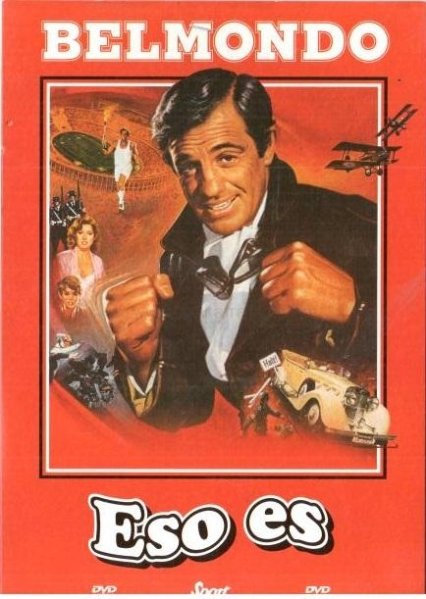 detail Eso es (Belmondo) - DVD pošetka