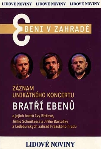 detail Ebeni v zahradě (koncert) - DVD pošetka