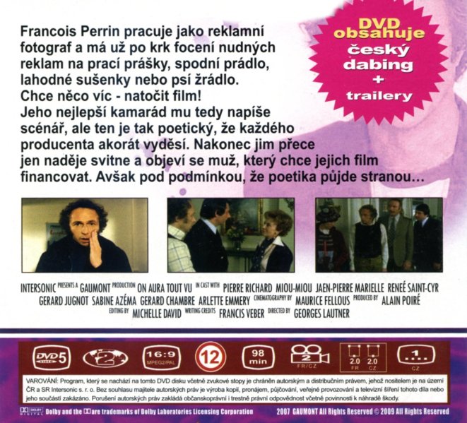 detail Všechno uvidíme - DVD pošetka