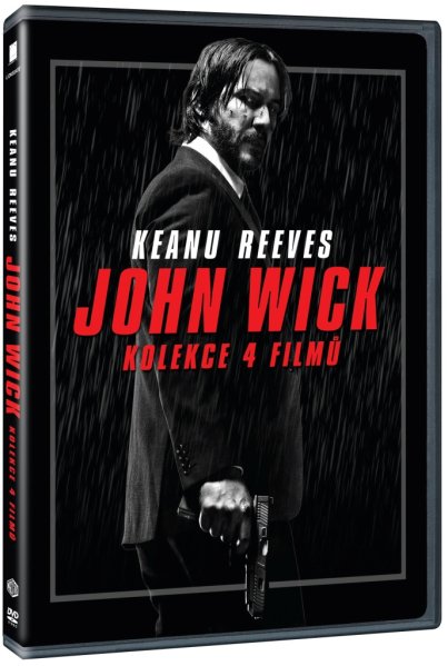 detail John Wick 1-4 collection - 4DVD